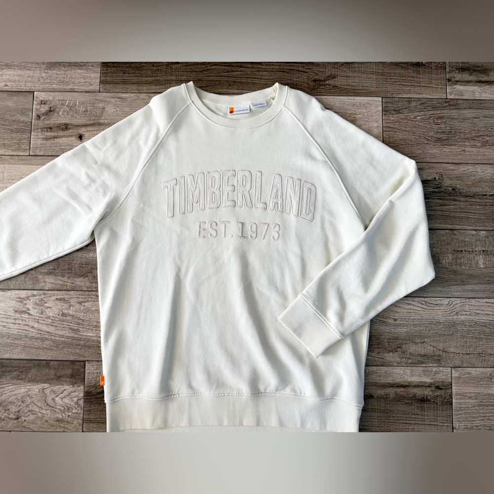 Timberland Earthkeepers Shirt Long Sleeve Crew Neck Embroidered Logo Men's XL